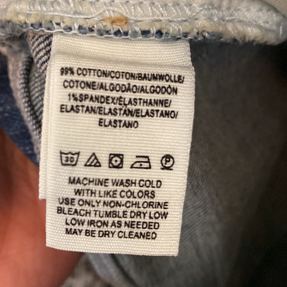 Free People NWT Women's High Rise Wide Leg Jeans Size 29 Blue Button Fly - Picture 9 of 14